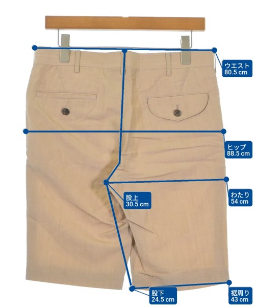 COMME des GARCONS HOMME PLUS（コムデギャルソンオムプリュス）ショートパンツ ベージュ サイズ:S メンズ/2200686769057