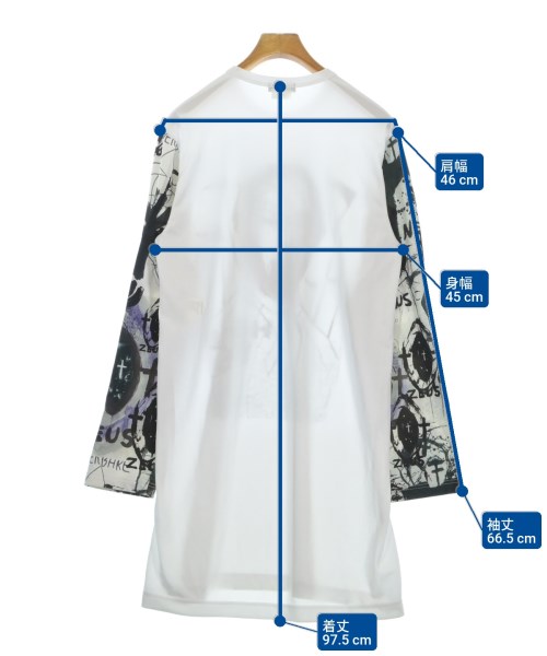 COMME des GARCONS HOMME PLUS（コムデギャルソンオムプリュス）Tシャツ・カットソー 白 サイズ:M メンズ/2200681521179