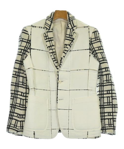 COMME des GARCONS HOMME PLUS(コムデギャルソンオムプリュス)テーラードジャケット 白 サイズ:XS/2200687754014