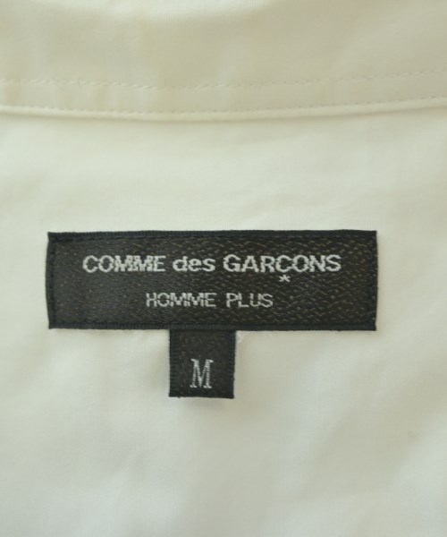 COMME des GARCONS HOMME PLUS（コムデギャルソンオムプリュス）カジュアルシャツ 白 サイズ:M メンズ/2200687026111