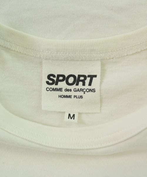 COMME des GARCONS HOMME PLUS（コムデギャルソンオムプリュス）Tシャツ・カットソー 白 サイズ:M メンズ/2200688214036