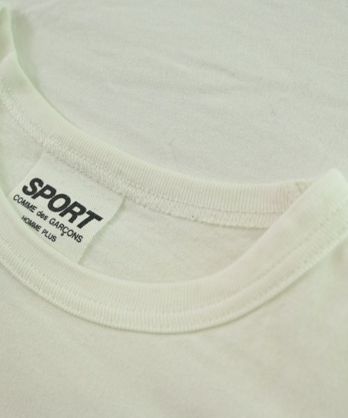 COMME des GARCONS HOMME PLUS（コムデギャルソンオムプリュス）Tシャツ・カットソー 白 サイズ:M メンズ/2200688214036