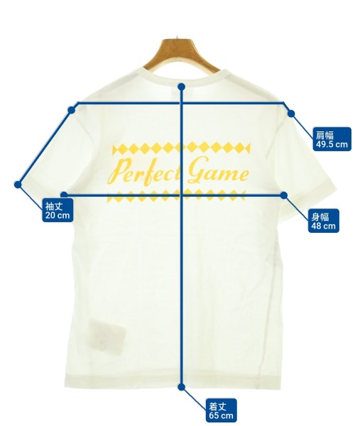 COMME des GARCONS HOMME PLUS（コムデギャルソンオムプリュス）Tシャツ・カットソー 白 サイズ:M メンズ/2200688214036