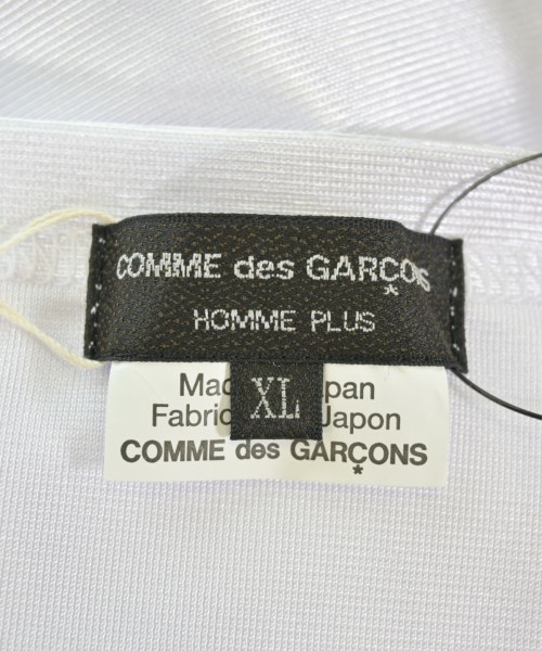 COMME des GARCONS HOMME PLUS（コムデギャルソンオムプリュス）Tシャツ・カットソー 白 サイズ:XL メンズ/2200688305017