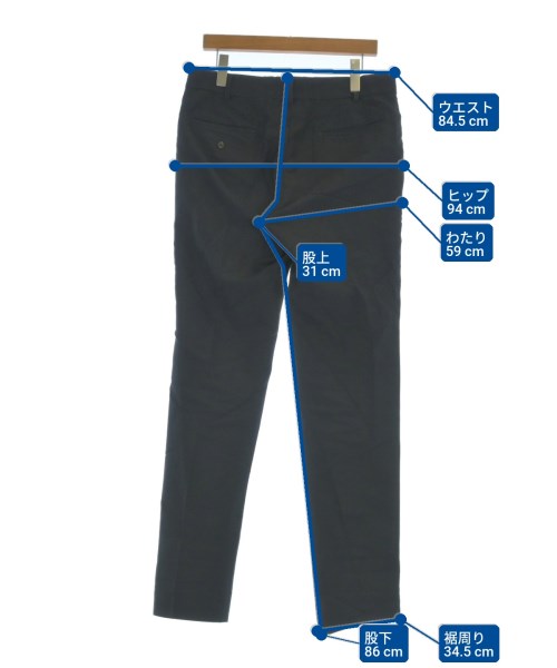 COMME des GARCONS HOMME PLUS（コムデギャルソンオムプリュス）スラックス 紺 サイズ:M メンズ/2200688477042