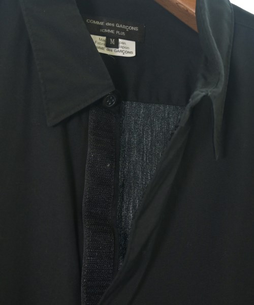 COMME des GARCONS HOMME PLUS（コムデギャルソンオムプリュス）カジュアルシャツ 黒 サイズ:M メンズ/2200682642071