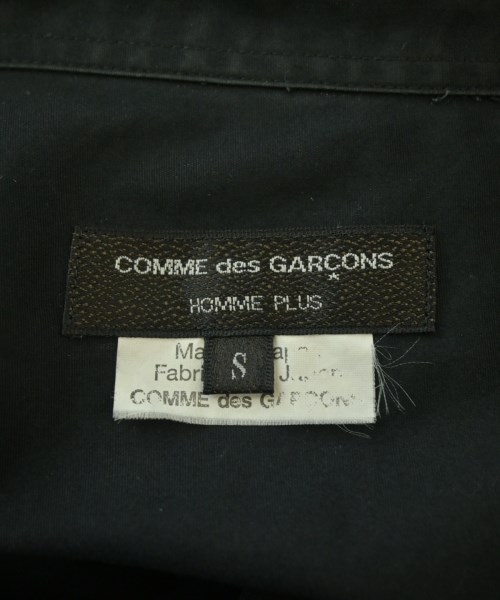 COMME des GARCONS HOMME PLUS（コムデギャルソンオムプリュス）カジュアルシャツ 黒 サイズ:S メンズ/2200682642088