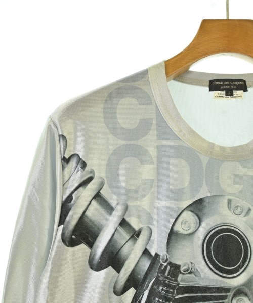 COMME des GARCONS HOMME PLUS（コムデギャルソンオムプリュス）Tシャツ・カットソー シルバー サイズ:S メンズ/2200682642101