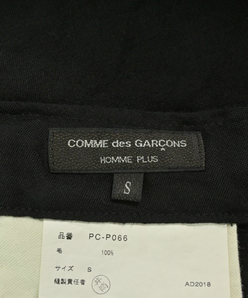 COMME des GARCONS HOMME PLUS（コムデギャルソンオムプリュス）ショートパンツ 黒 サイズ:S メンズ/2200682642200