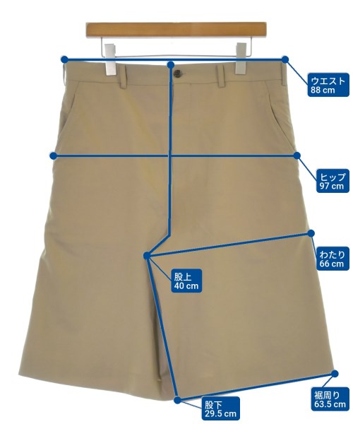 COMME des GARCONS HOMME PLUS（コムデギャルソンオムプリュス）ショートパンツ ベージュ サイズ:L メンズ/2200689064036