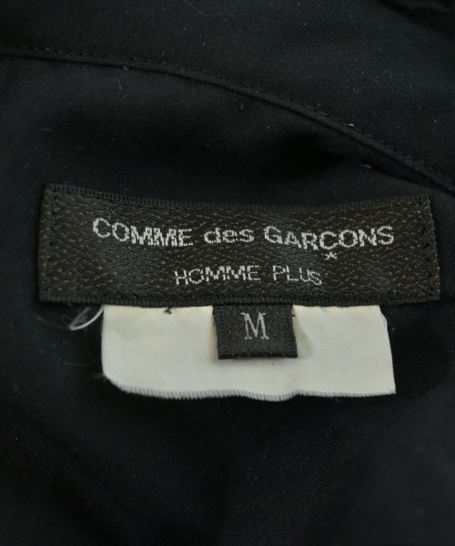 COMME des GARCONS HOMME PLUS（コムデギャルソンオムプリュス）カジュアルシャツ 黒 サイズ:M メンズ/2200689956027