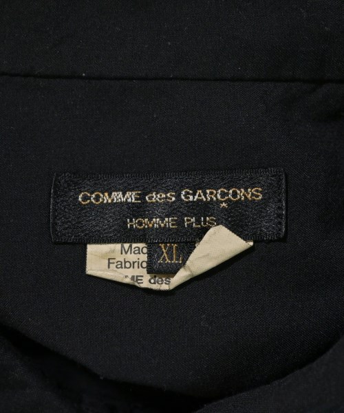 COMME des GARCONS HOMME PLUS（コムデギャルソンオムプリュス）カジュアルシャツ 黒 サイズ:XL メンズ/2200690301014