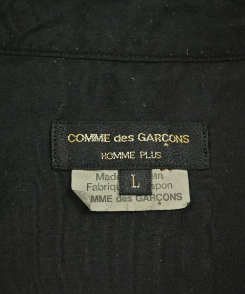COMME des GARCONS HOMME PLUS（コムデギャルソンオムプリュス）カジュアルシャツ 黒 サイズ:L メンズ/2200690527056