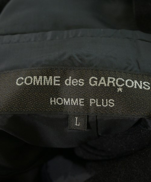 COMME des GARCONS HOMME PLUS（コムデギャルソンオムプリュス）チェスターコート 黒 サイズ:L メンズ/2200690585025