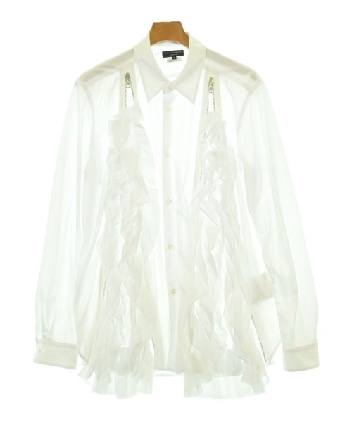COMME des GARCONS HOMME PLUS(コムデギャルソンオムプリュス)カジュアルシャツ 白 サイズ:M/2200690992014