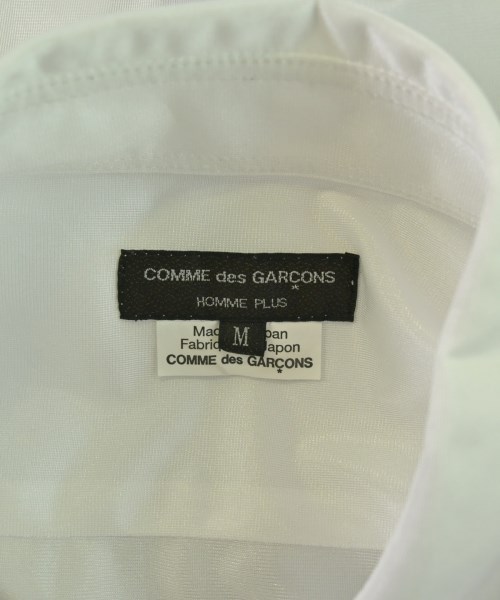 COMME des GARCONS HOMME PLUS（コムデギャルソンオムプリュス）カジュアルシャツ 白 サイズ:M メンズ/2200690992014