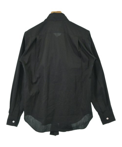 COMME des GARCONS HOMME PLUS（コムデギャルソンオムプリュス）カジュアルシャツ 黒 サイズ:XS メンズ/2200691210056