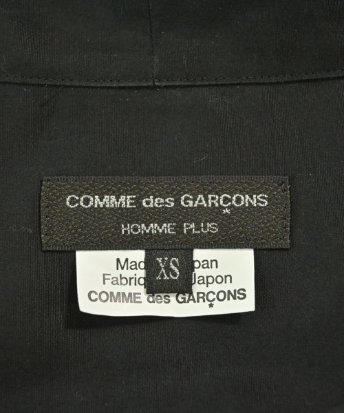 COMME des GARCONS HOMME PLUS（コムデギャルソンオムプリュス）カジュアルシャツ 黒 サイズ:XS メンズ/2200691210056