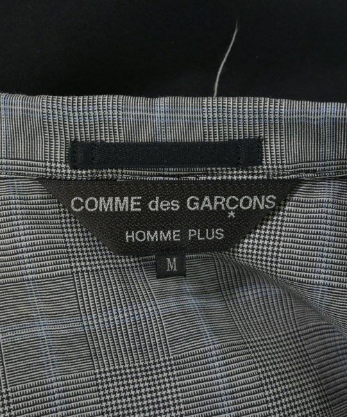 COMME des GARCONS HOMME PLUS（コムデギャルソンオムプリュス）カジュアルジャケット 黒 サイズ:M メンズ/2200691732015