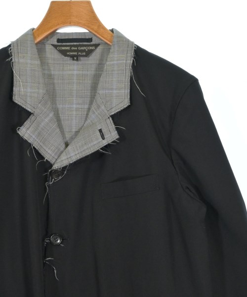 COMME des GARCONS HOMME PLUS（コムデギャルソンオムプリュス）カジュアルジャケット 黒 サイズ:M メンズ/2200691732015