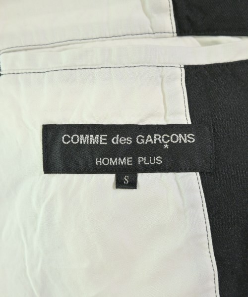 COMME des GARCONS HOMME PLUS（コムデギャルソンオムプリュス）ジャケット 黒 サイズ:S メンズ/2200687523023