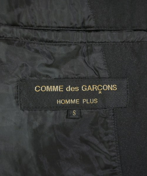 COMME des GARCONS HOMME PLUS（コムデギャルソンオムプリュス）ジャケット 黒 サイズ:S メンズ/2200687523030