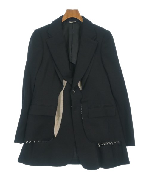 COMME des GARCONS HOMME PLUS(コムデギャルソンオムプリュス)カジュアルジャケット 黒 サイズ:S/2200687523054