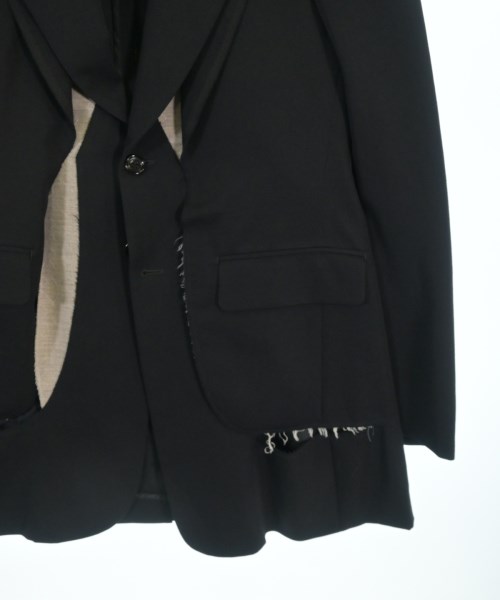 COMME des GARCONS HOMME PLUS（コムデギャルソンオムプリュス）カジュアルジャケット 黒 サイズ:S メンズ/2200687523054