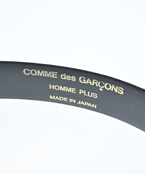 COMME des GARCONS HOMME PLUS（コムデギャルソンオムプリュス）ベルト 黒 サイズ:- メンズ/2200687523276