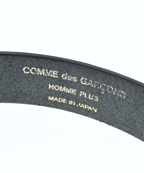 COMME des GARCONS HOMME PLUS（コムデギャルソンオムプリュス）ベルト 黒 サイズ:- メンズ/2200687523283