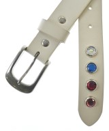 COMME des GARCONS HOMME PLUS（コムデギャルソンオムプリュス）ベルト 白 サイズ:- メンズ/2200687523290