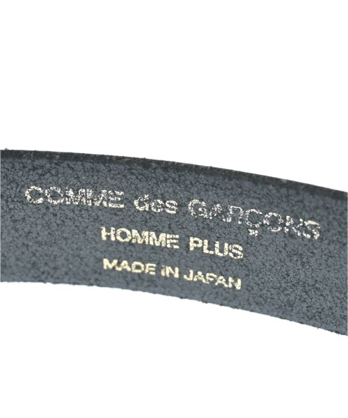 COMME des GARCONS HOMME PLUS（コムデギャルソンオムプリュス）ベルト 黒 サイズ:- メンズ/2200687523306