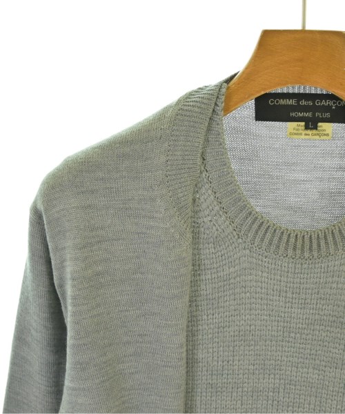 COMME des GARCONS HOMME PLUS（コムデギャルソンオムプリュス）ニット・セーター グレー サイズ:L メンズ/2200691971032