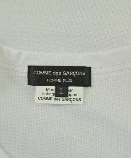 COMME des GARCONS HOMME PLUS（コムデギャルソンオムプリュス）タンクトップ 白 サイズ:L メンズ/2200691971056
