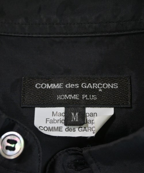 COMME des GARCONS HOMME PLUS（コムデギャルソンオムプリュス）カジュアルシャツ 黒 サイズ:M メンズ/2200692143032