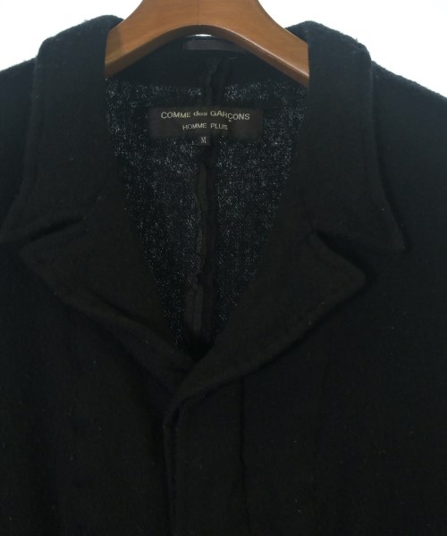 COMME des GARCONS HOMME PLUS（コムデギャルソンオムプリュス）カジュアルジャケット 黒 サイズ:M メンズ/2200683753110