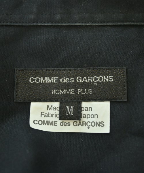 COMME des GARCONS HOMME PLUS（コムデギャルソンオムプリュス）カジュアルシャツ 黒 サイズ:M メンズ/2200692995013