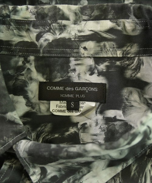 COMME des GARCONS HOMME PLUS（コムデギャルソンオムプリュス）カジュアルシャツ 黒 サイズ:S メンズ/2200686165033
