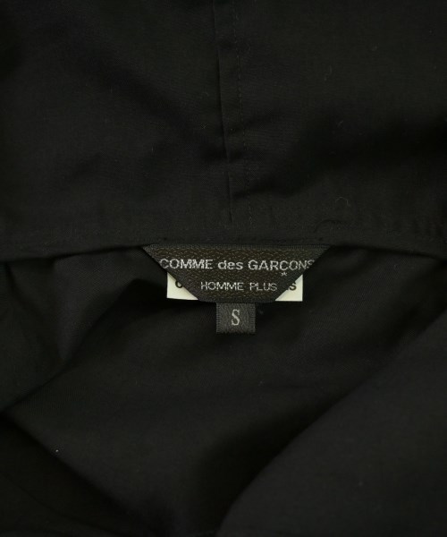 COMME des GARCONS HOMME PLUS（コムデギャルソンオムプリュス）カジュアルシャツ 黒 サイズ:S メンズ/2200693494010