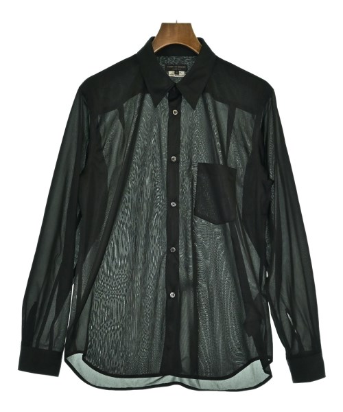 COMME des GARCONS HOMME PLUS(コムデギャルソンオムプリュス)カジュアルシャツ 黒 サイズ:M/2200693494034