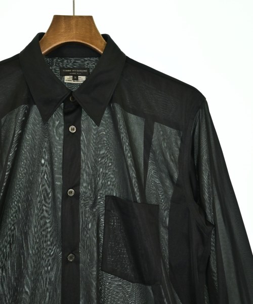 COMME des GARCONS HOMME PLUS（コムデギャルソンオムプリュス）カジュアルシャツ 黒 サイズ:M メンズ/2200693494034
