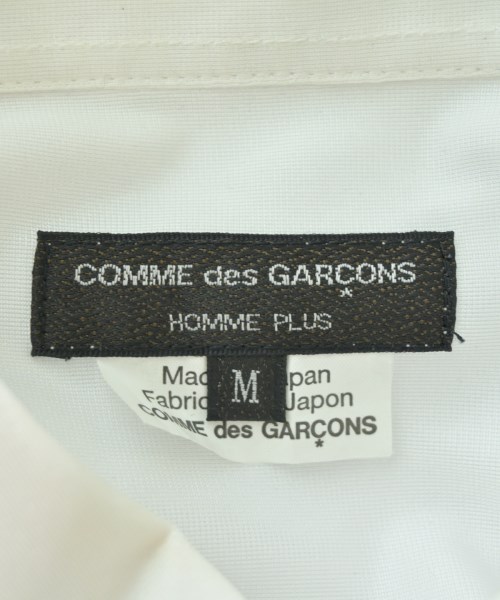 COMME des GARCONS HOMME PLUS（コムデギャルソンオムプリュス）カジュアルシャツ 白 サイズ:M メンズ/2200693494041