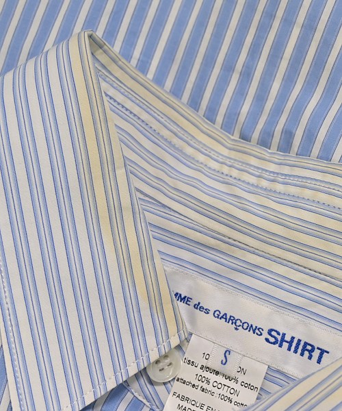 COMME des GARCONS SHIRT（コムデギャルソンシャツ）カジュアルシャツ 青 サイズ:S メンズ/2200474127069