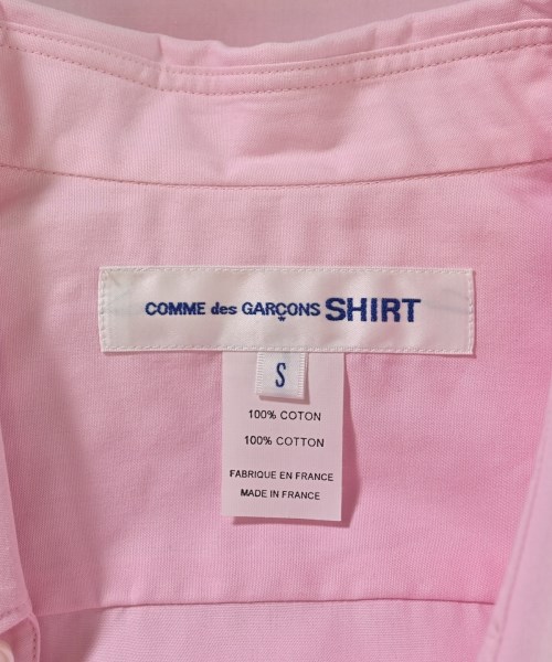 COMME des GARCONS SHIRT（コムデギャルソンシャツ）カジュアルシャツ ピンク サイズ:S メンズ/2200488700036