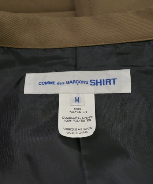 COMME des GARCONS SHIRT（コムデギャルソンシャツ）テーラードジャケット 茶 サイズ:M メンズ/2200485460018