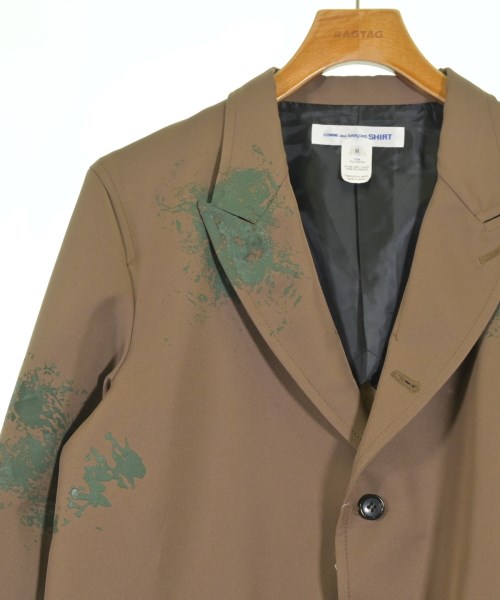 COMME des GARCONS SHIRT（コムデギャルソンシャツ）テーラードジャケット 茶 サイズ:M メンズ/2200485460018