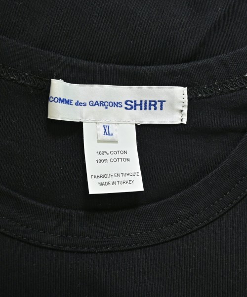 COMME des GARCONS SHIRT（コムデギャルソンシャツ）Tシャツ・カットソー 黒 サイズ:XL メンズ/2200634799051