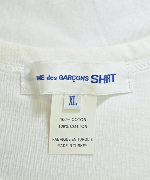 COMME des GARCONS SHIRT（コムデギャルソンシャツ）Tシャツ・カットソー 白 サイズ:XL メンズ/2200634799068