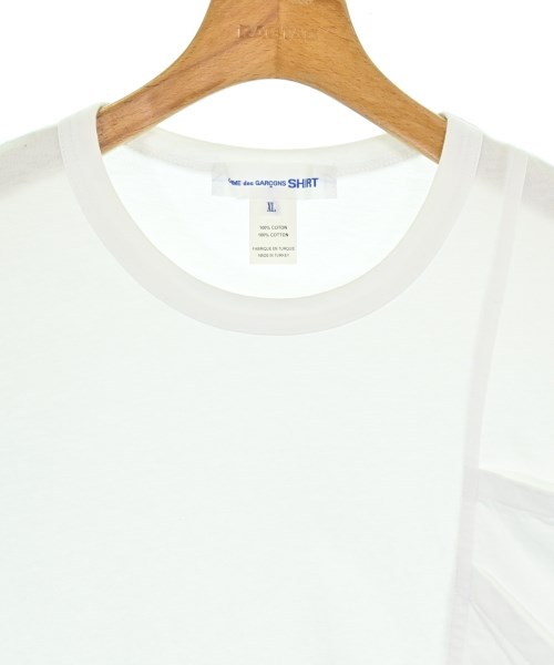 COMME des GARCONS SHIRT（コムデギャルソンシャツ）Tシャツ・カットソー 白 サイズ:XL メンズ/2200634799068