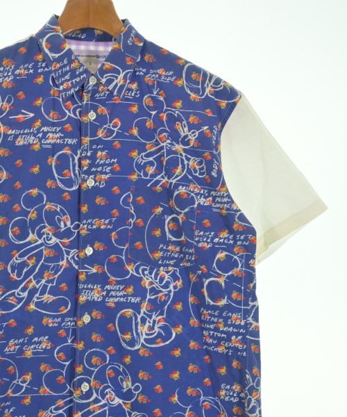 COMME des GARCONS SHIRT（コムデギャルソンシャツ）カジュアルシャツ 青 サイズ:S メンズ/2200621380248